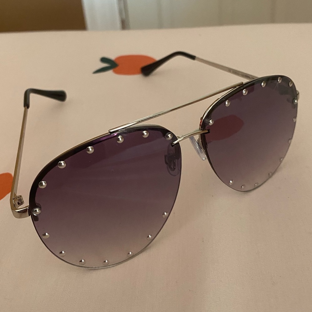 Oversized Studded Sunglasses